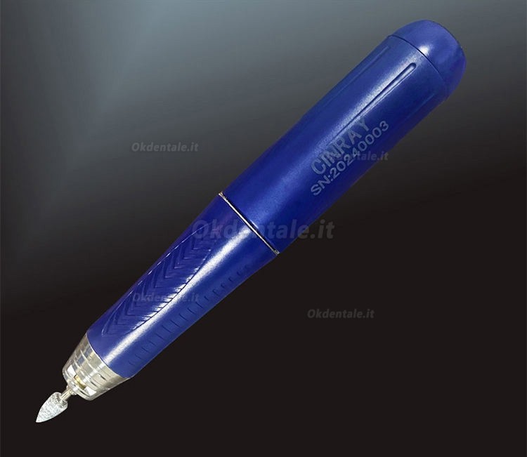 Sistema di lucidatura e molatura 2 in 1 per laboratorio odontotecnico con manipolo e sistema di aspirazione della polvere